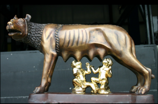 Capitoline Wolf Bronze Statue of Romulus and Remus Reproductions